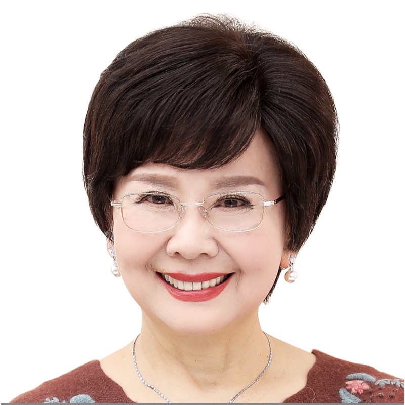 🌿Tặng Lưới🌿 Tóc giả nữ trung niên nguyên đầu tự nhiên - TG45