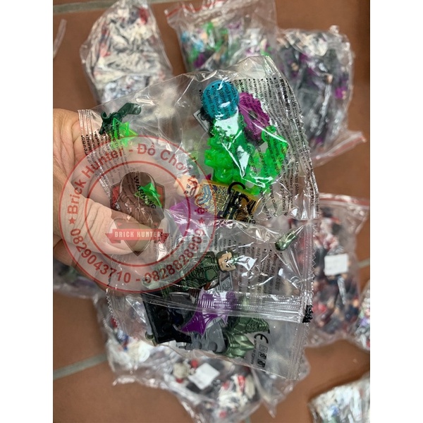 Koruit KT 1055 Marvel super heroes Spiderman No Way Home mô hình lắp ráp minifigures Green Goblin yêu tinh xanh