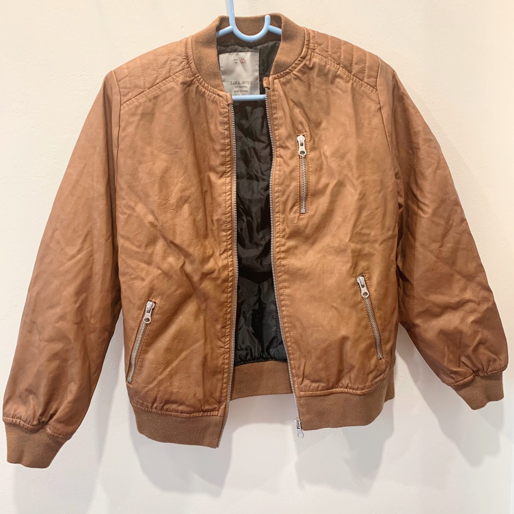 ÁO KHOÁC DA BÉ TRAI – ZARA BOYS – SIZE 6 TUỔI (116 CM, SL: 1), SIZE 7 TUỔI (122 CM, SL: 3), SIZE 8 TUỔI (128 CM, SL: 2),