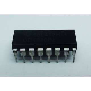IC số CD4040BE (4040) / DIP-16 / Binary Counter/Divider 12-STAGE / Linh Kiện Điện Tử