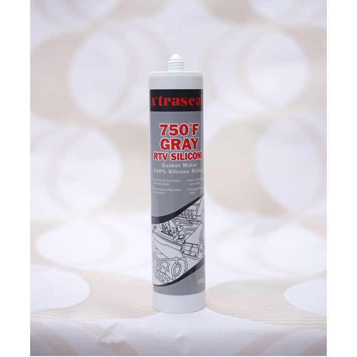 Keo tạo gioăng chịu nhiệt Xtraseal 750°F Gray RTV Silicone 300gr