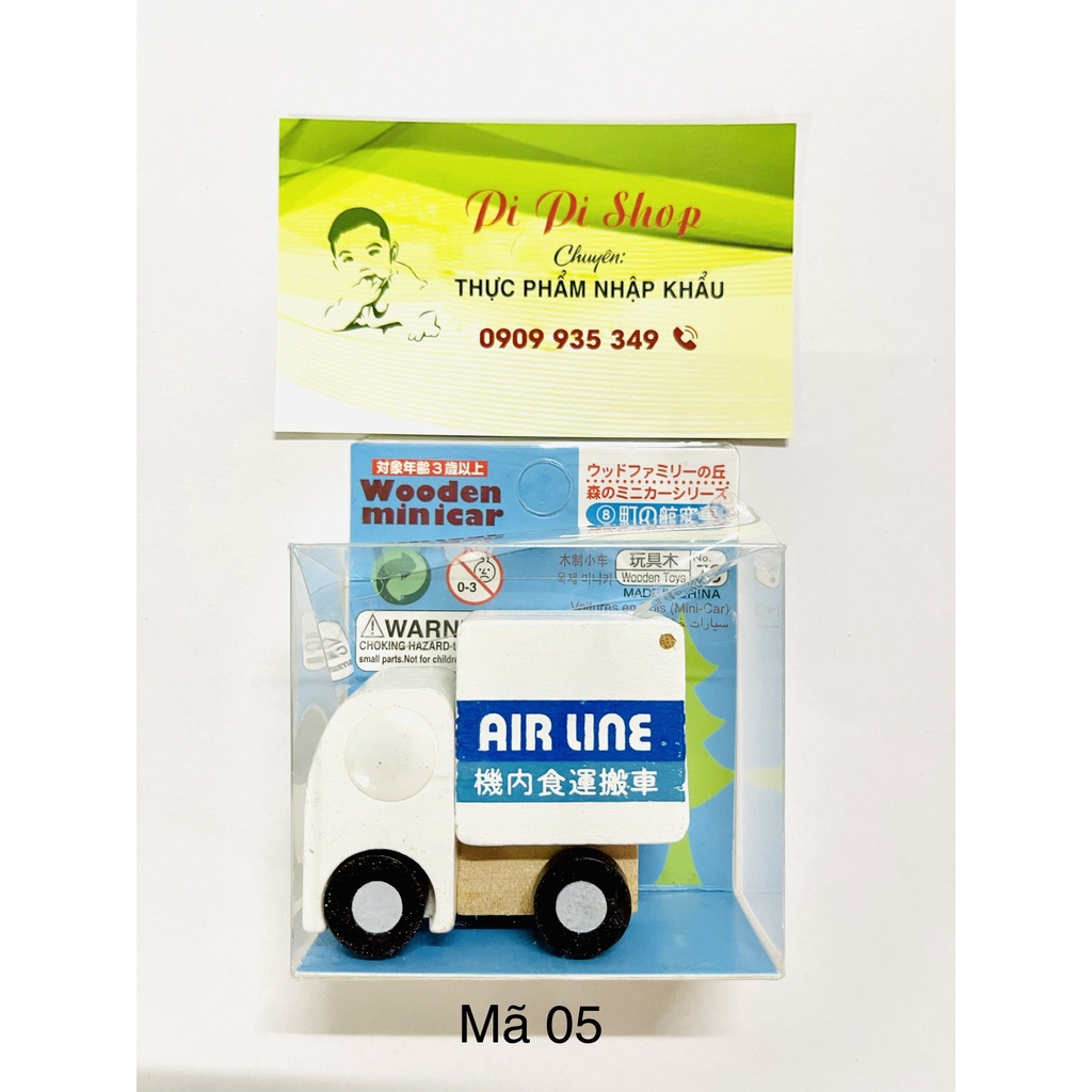 Xe Gỗ Mini - Đồ Chơi Gỗ Cho Bé