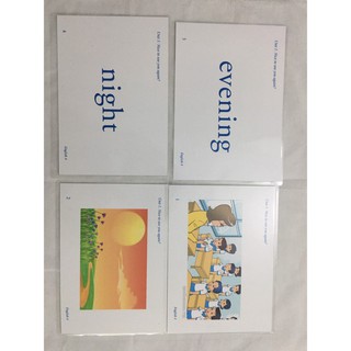 Flashcard tiếng anh lớp 3,4,5 - ép plastic 2 mặt