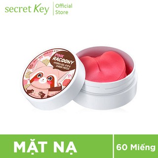 Mặt Nạ Dưỡng Vùng Mắt & Má Secret Key Pink Racoony Hydro-Gel Eye & Cheek Patch