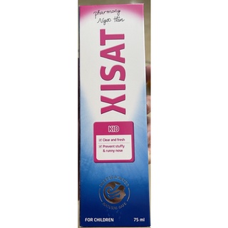 XISAT XỊT SẠCH THÔNG MŨI CHAI 75ML