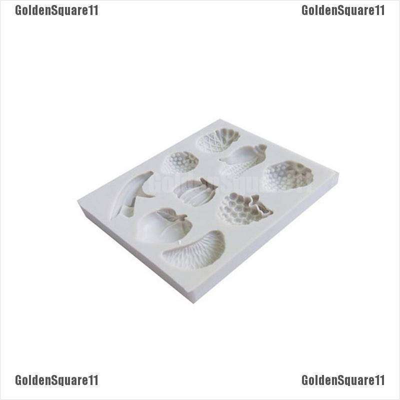 Khuôn silicone Tạo Hình Làm Bánh Kẹo Hình Trái Cây