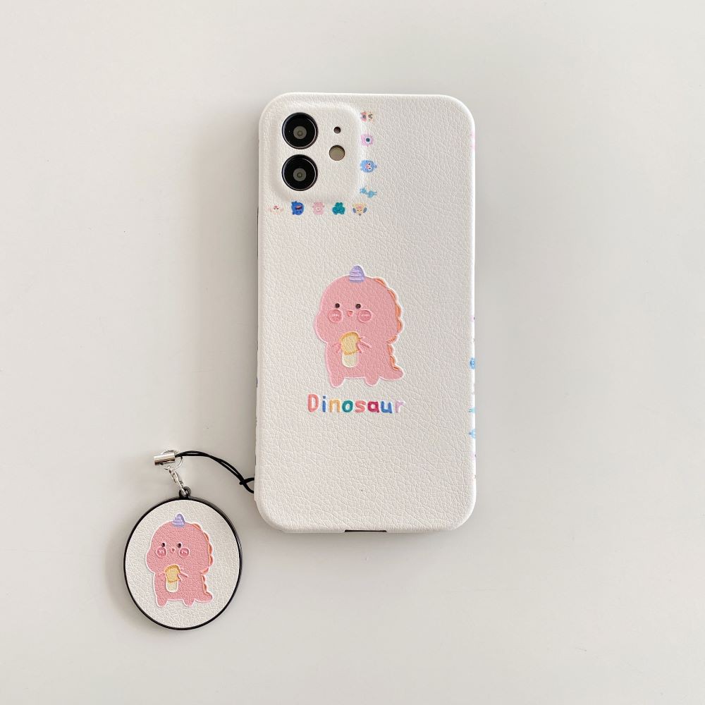 Ốp điện thoại họa tiết khủng long hoạt hình cho iPhone 12 MINI 11 PROMAX XS XR XSMAX 7 8 Plus | BigBuy360 - bigbuy360.vn