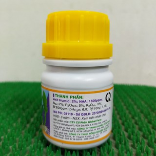Phân bón lá Humat  giúp cây mập thân, dày lá, vọt đọt, chống nứt thân, vàng lá
