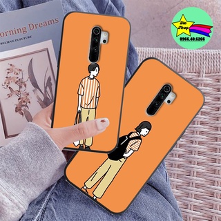 Ốp lưng Xiaomi Redmi Note 8 / Redmi Note 8 Pro / Redmi 8 in hình cặp đôi nam nữ đáng yêu , ngô nghĩnh , dễ thương.