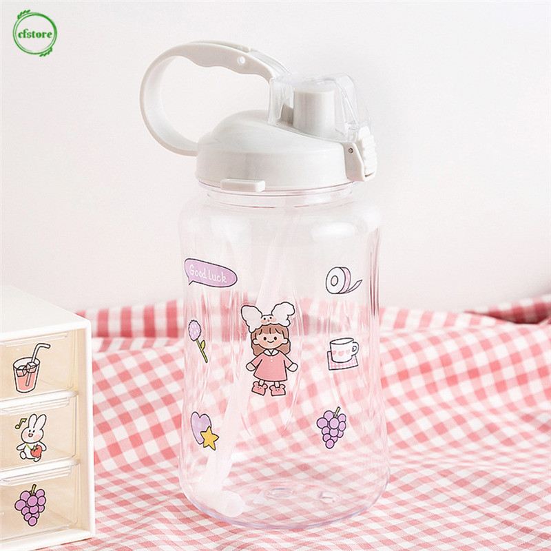 THERMOS Miếng Dán Trang Trí Chống Thấm Nước Hình Bình Sữa