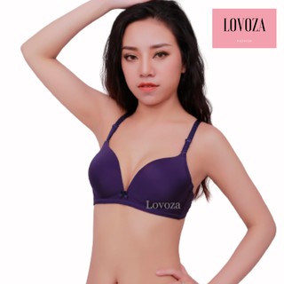 Áo lót nâng ngực Lovoza mút vừa không gọng thoải mái, kháng khuẩn LV85