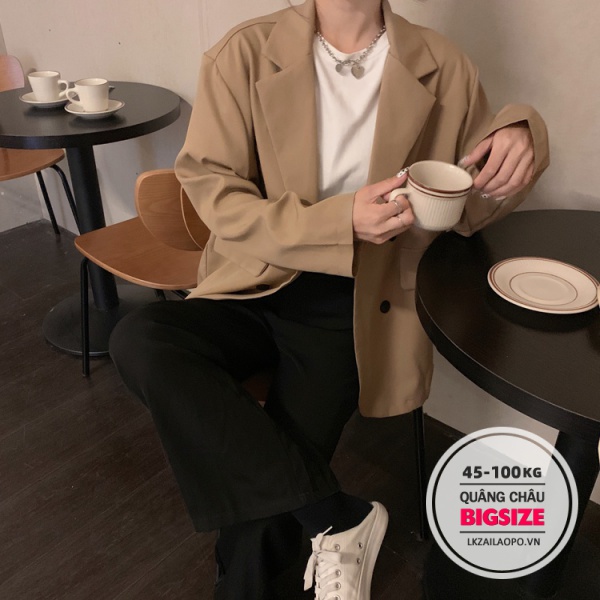 BIGSIZE Nữ (45-100kg) Áo khoác vest blazer nữ mỏng dáng rộng màu sắc đơn giản thanh lịch  - Phong cách Hàn Quốc | BigBuy360 - bigbuy360.vn