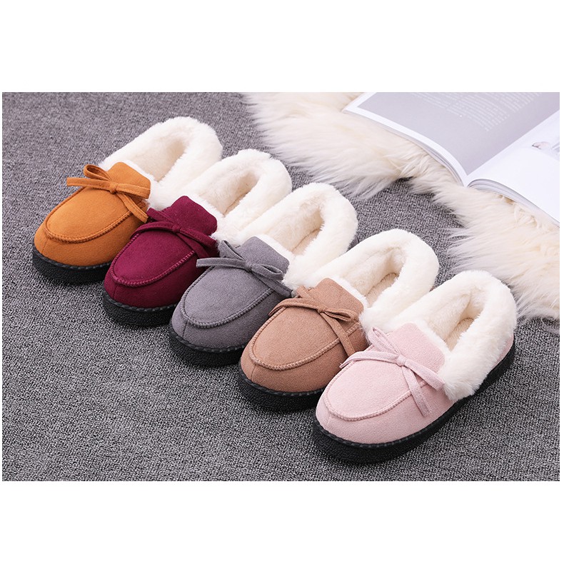 [Giày lông] Giày lông ấm áp cho các nàng