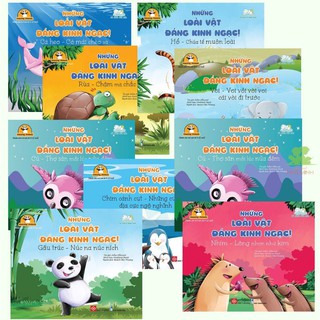 Sách - Amazing animals - Những loài vật đáng kinh ngạc! (bộ 10 cuốn) - Cuốn lẻ tự chọn