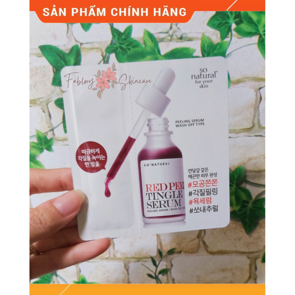 Gói Tẩy tế bào RED PEEL TINGLE SERUM | BigBuy360 - bigbuy360.vn