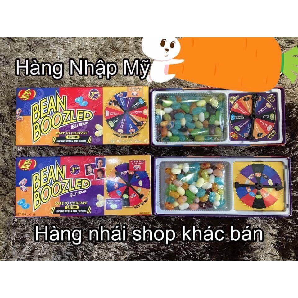 [CHUẨN MỸ- MÙA 5] Kẹo thối Bean Boozled Mỹ hộp lớn có vòng xoay Pgiảm nhẹ