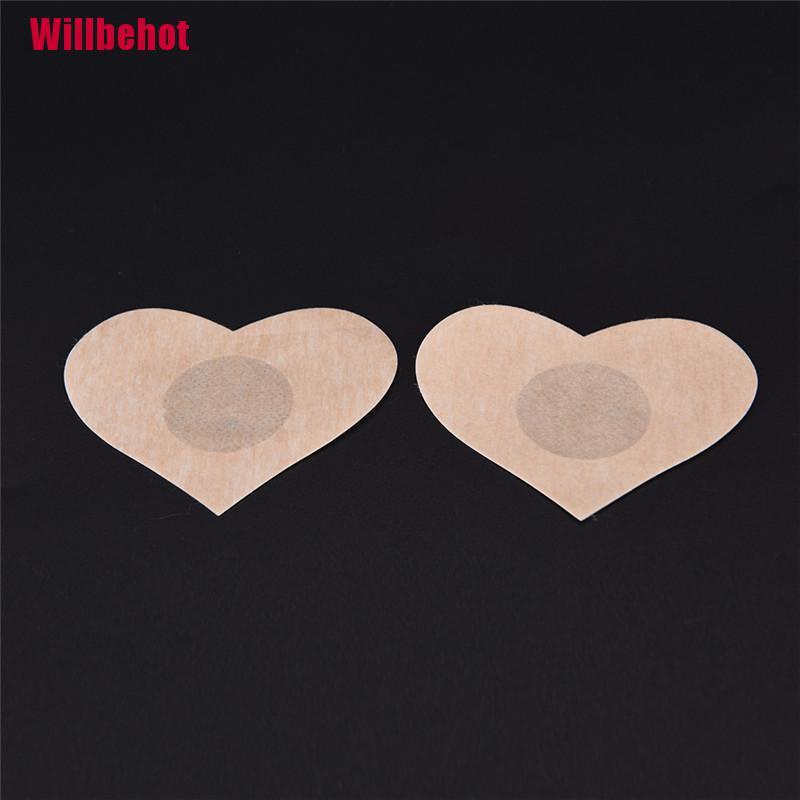 (Hàng Mới Về) Bộ 10 Miếng Dán Ngực Tròn / Tự Dính