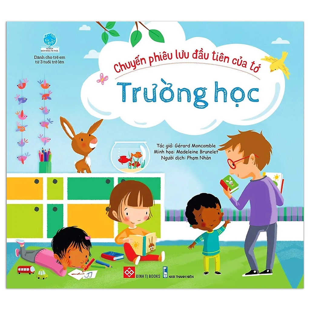 Sách - Chuyến Phiêu Lưu Đầu Tiên Của Tớ (lẻ tùy chọn) (3-10 tuổi)