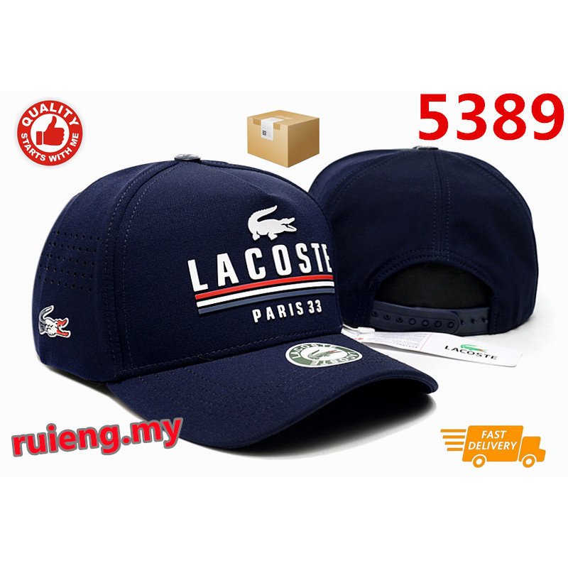 Tăng đột biến có giới hạn thời gian Mũ Lưỡi Trai Lacoste Chất Lượng Cao Có Dây Điều Chỉnh Kích Cỡ X9DY