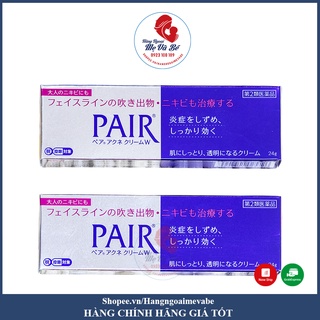 Kem chấm mụn Pair Acne W Cream Nhật Bản 24gr