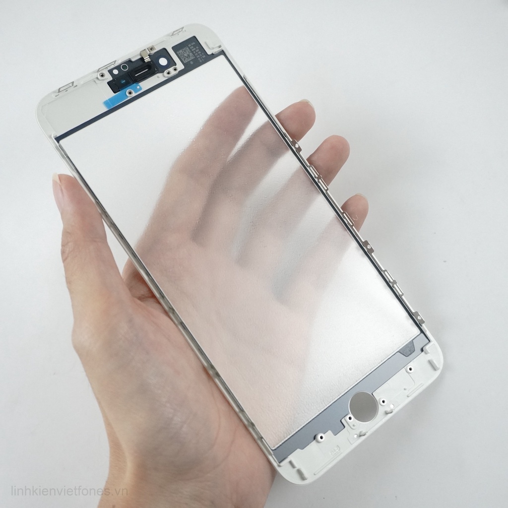Mặt kính Liền Ron Ép Kính iP8 Plus (Trắng/ Đen)