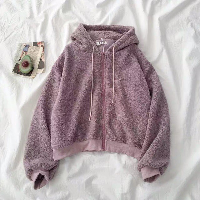 Áo khoác lông hoodie hình thú siêu xinh nhiều mẫu ulzzang