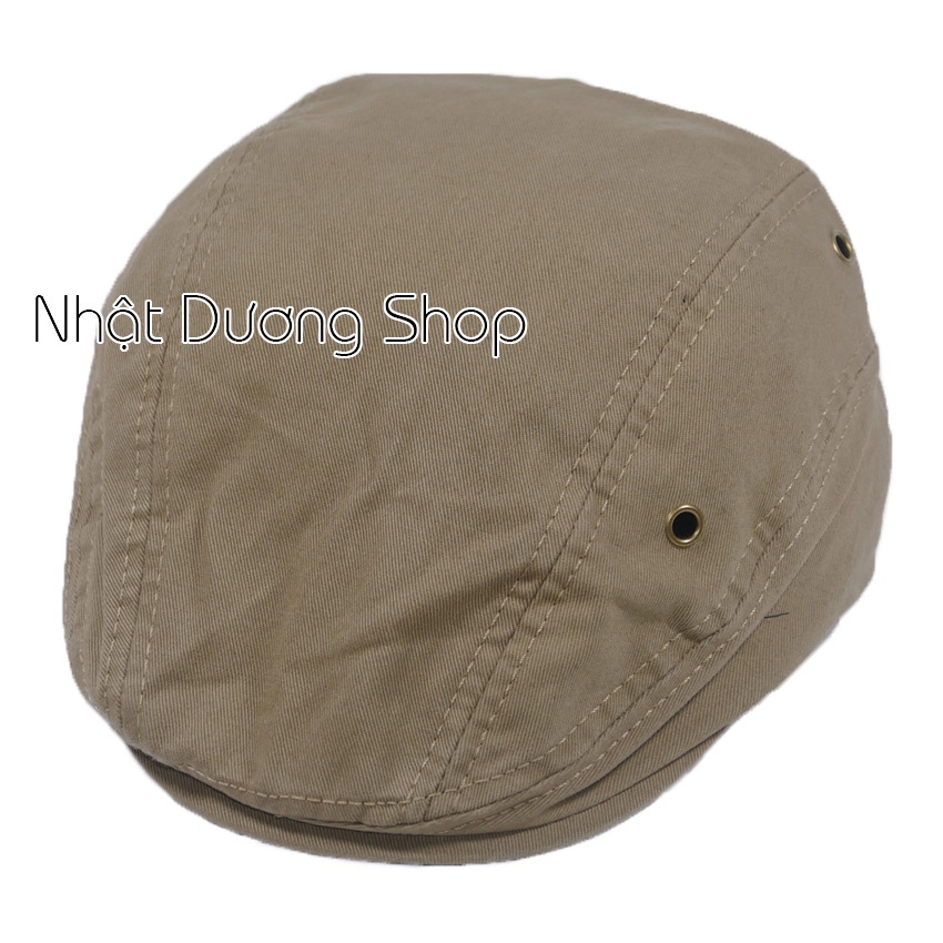 [ Nhiều màu ]Nón mỏ vịt người lớn không có logo - Chất liệu vải Kaki cao cấp mang phong cách chửng chạc và sành điệu