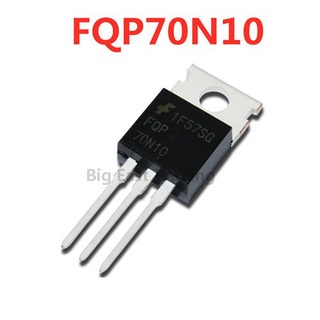 5 chiếc fqp70n10 to-220 70n10 to220 70a / 100v n-channel mosfet transistor, đảm bảo chất lượng jiashop