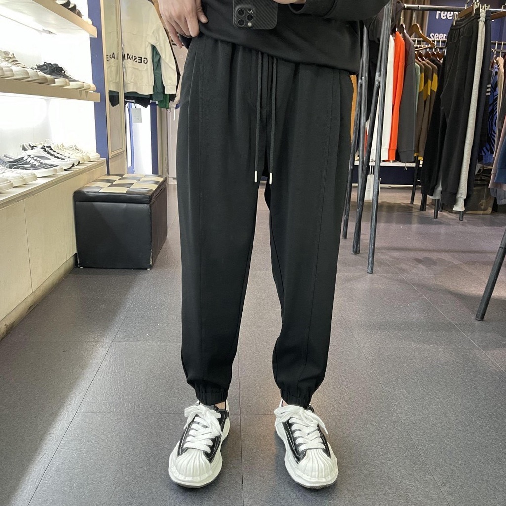 Quần Dài Baggy Dáng Jogger, Mặc 4 Mùa Chất Vải Umi Hàn, Hợp Đi Làm Đi Chơi Hot Trend Hình Ảnh + Video
