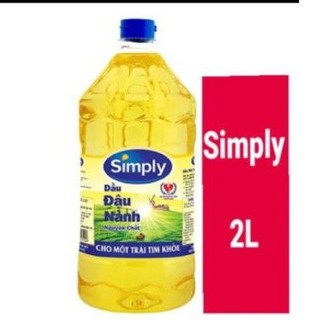 Dầu đậu lành Simply 2l  và 1l
