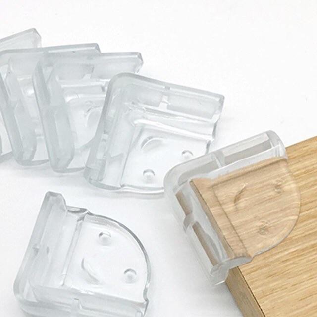 Set 4 Miếng bịt góc bàn silicon