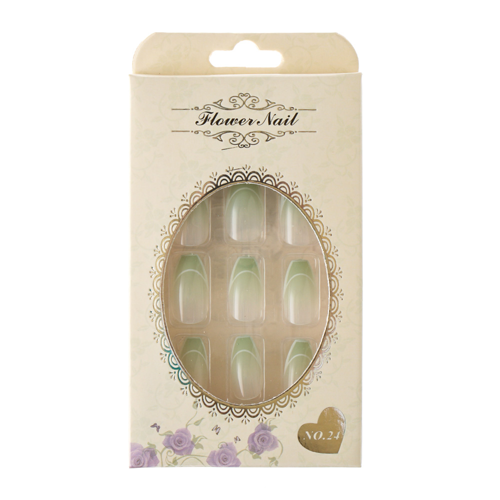 Set 24 Móng Tay Giả Có Thể Tháo Rời Tiện Lợi