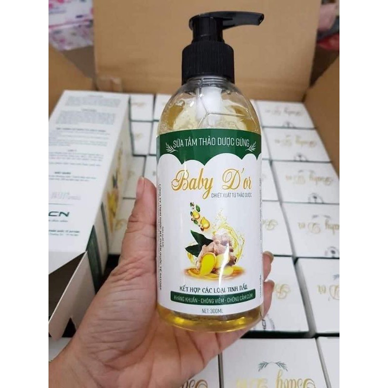 [sỉ và lẻ] Sữa tắm thảo dược Gừng chiết suất thiên nhiên hàng công ty,đề phòng cảm cúm | BigBuy360 - bigbuy360.vn