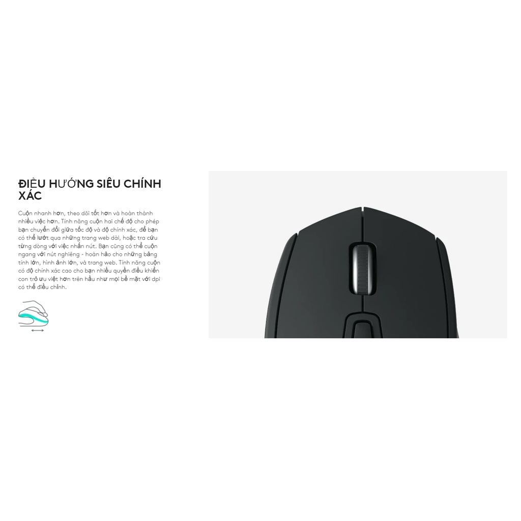 Chuột không dây đa thiết bị LOGITECH M720 Bluetooth - Mia Store