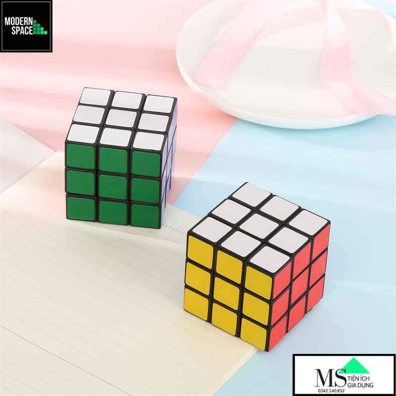 Rubik 3x3 Khối Lập Phương, Tặng Kèm Rubik 3x3 Mini Rubic Ma Thuật 3 Tầng