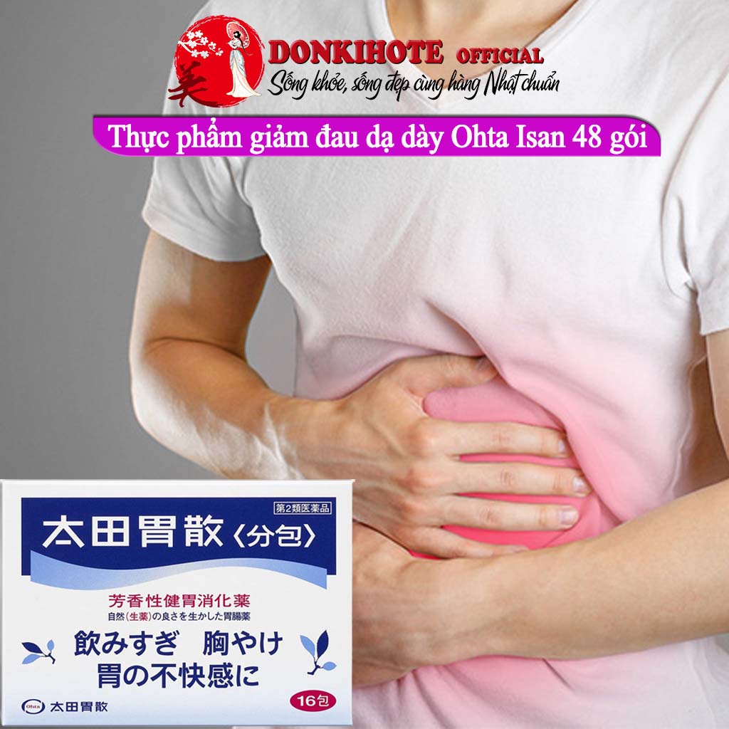 Đau dạ dày, ohta isan Nhật Bản 48 gói