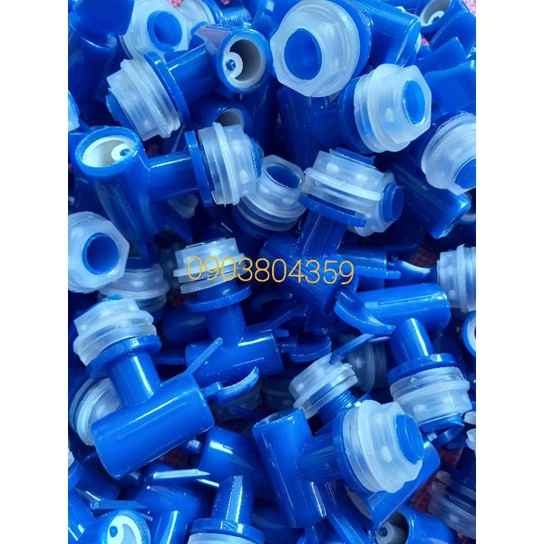 Combo 100 Vòi Bình nước xanh dương
