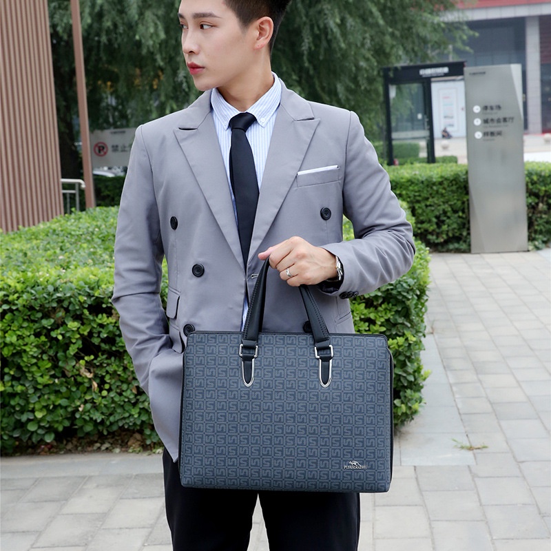 CẶP DA CÔNG SỞ NAM CAO CẤP, CD050, THƯƠNG HIỆU PUFAN DAISHU HÀNG CHÍNH HÀNG, HỌA TIẾT HIỆN ĐẠI SANG TRỌNG, BẢO HÀNH 12T. | BigBuy360 - bigbuy360.vn