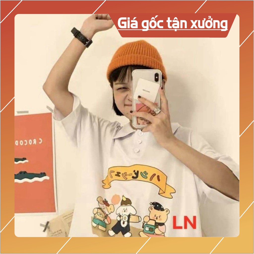 Áo polo ba chú lợn LN12