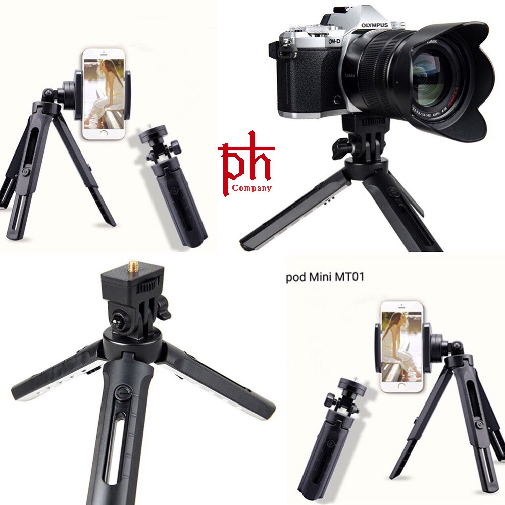 Relax1 Giá đỡ điện thoại Tripod Support 3 Chân Tự Sướng Chụp Hình Selfie