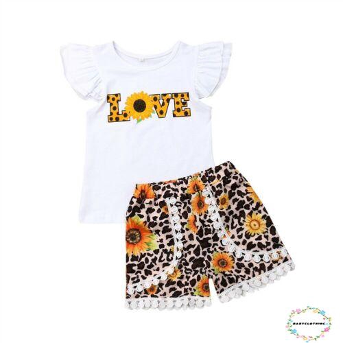 Set áo cánh tiên và quần short dễ thương dành cho bé gái