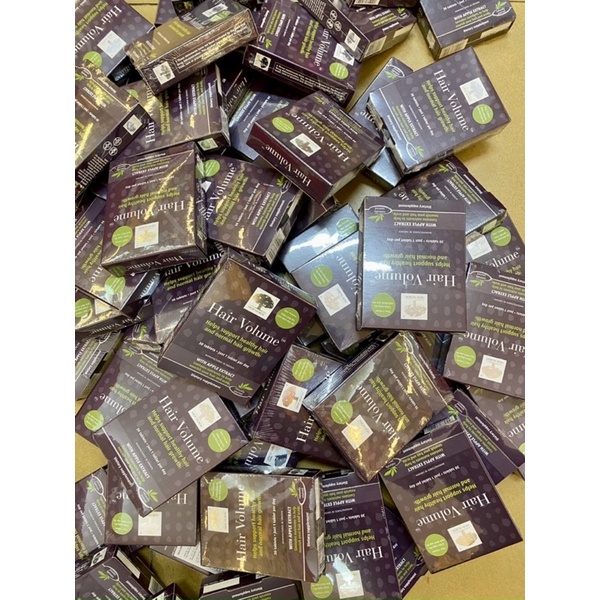 Viên Uống Giảm Rụng Và Kích Thích Mọc Tóc Hair Volum Chính Hãng Thuỵ Điển  Hộp 30 Viên