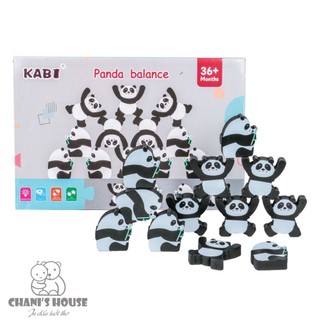 Đồ Chơi Xếp Khối Cân Bằng Hình Gấu Trúc Đáng Yêu