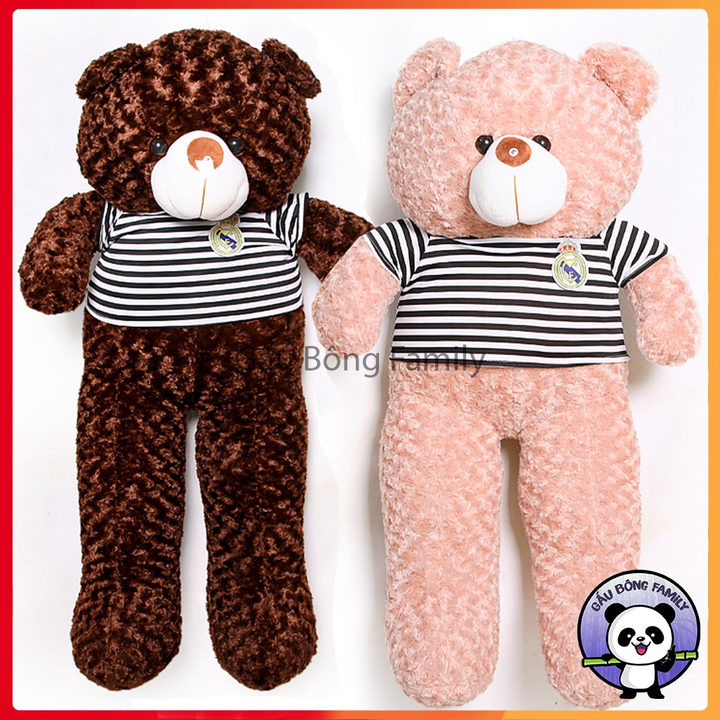 (Ảnh thật 100%) Gấu Bông Teddy Khổ vải 1M6 - cao 1M4 cao cấp loại 1