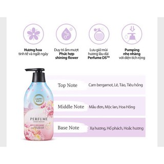 Sữa tắm Happy Bath Natural Real mild