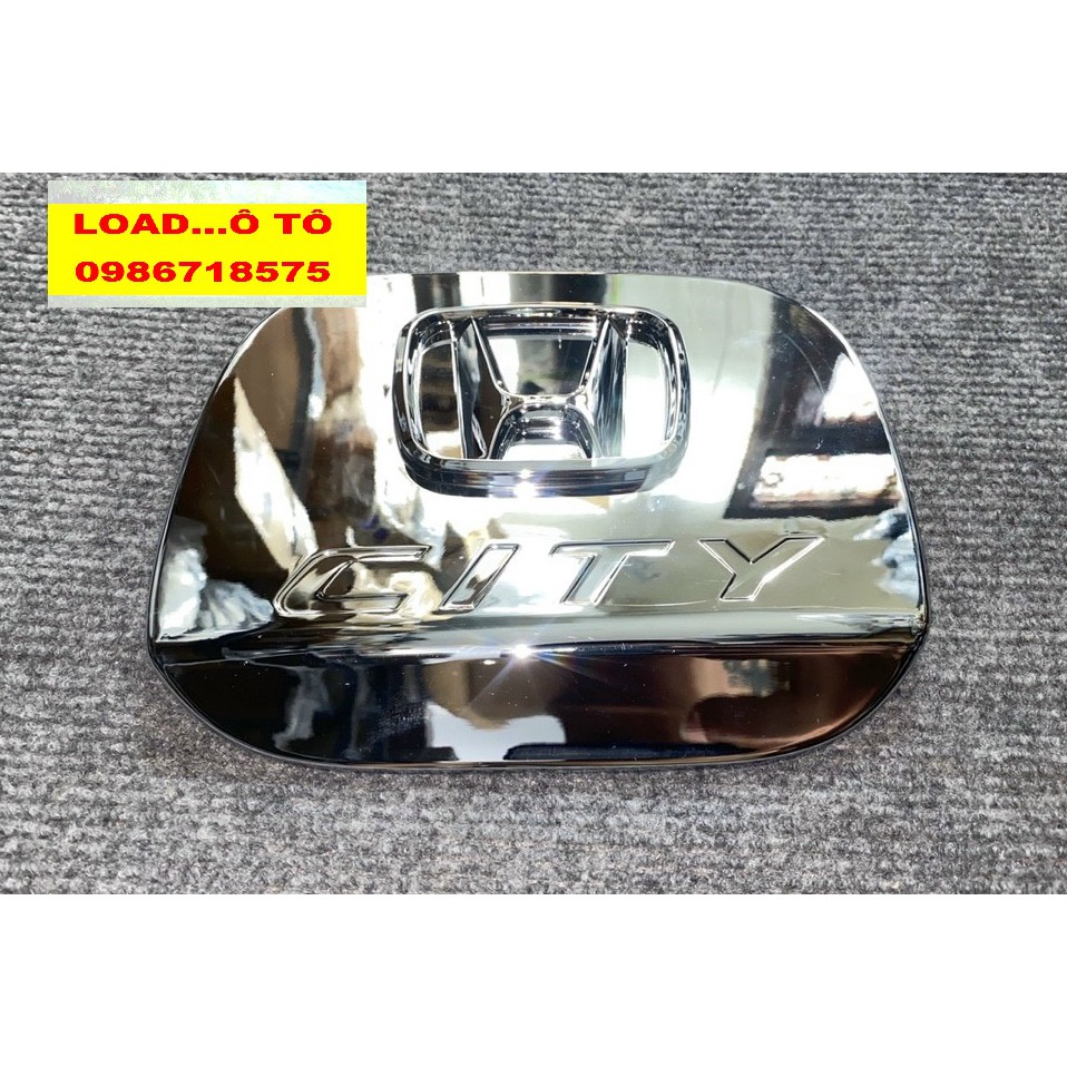 Ốp Nắp Xăng Honda City 2018-2020 Nhựa ABS Mạ Crom Sáng Bóng