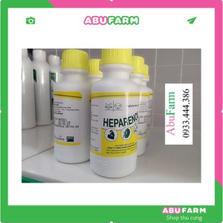 Heparenol- bổ gan mật,hỗ trợ tiêu hóa cho chó mèo - 100ml