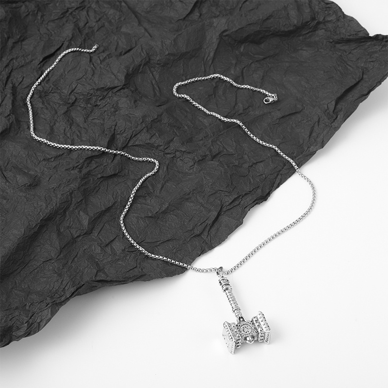 Vòng cổ Kim Loại Hình Chiếc Rìu Phong Cách Âu Mỹ Cá Tính