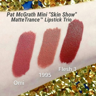Set son Pat McGrath Labs Mini MatteTrance Skin Show Trio (gồm các màu 1995, Omi, Flesh 3) + 2% phí bán hàng