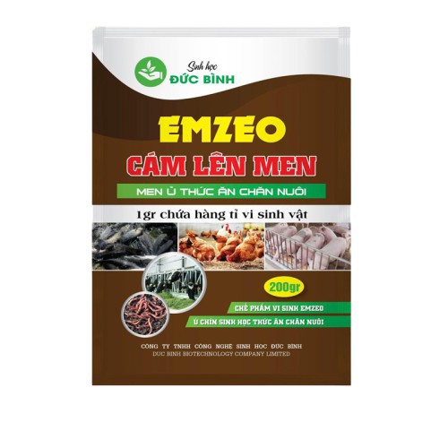 Cám lên men EMZEO 200gr - Cách ủ mồi làm câu cá chép, trôi, trắm cỏ, rô phi ... cực hiệu quả